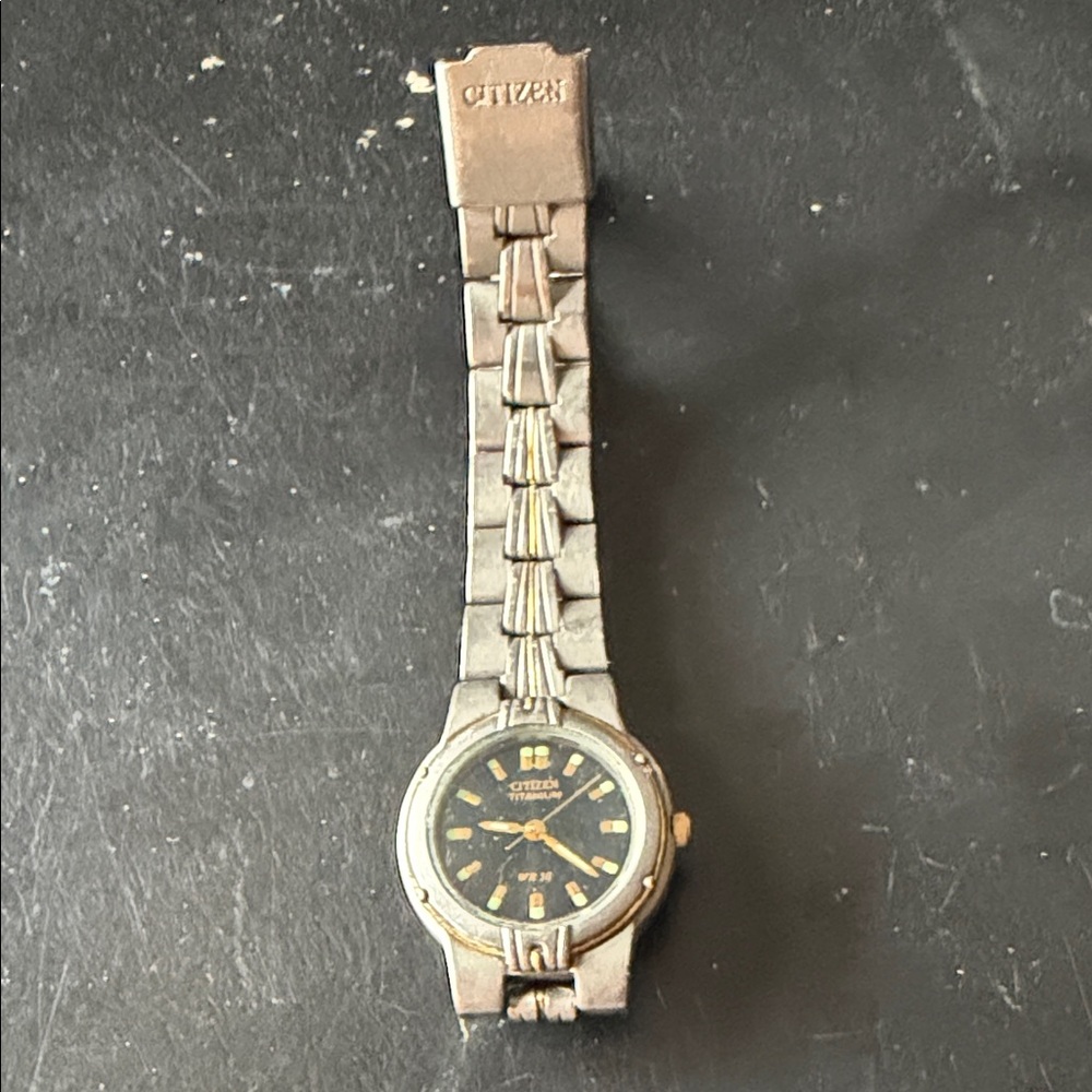 Citizen Silver and Black Timepiece